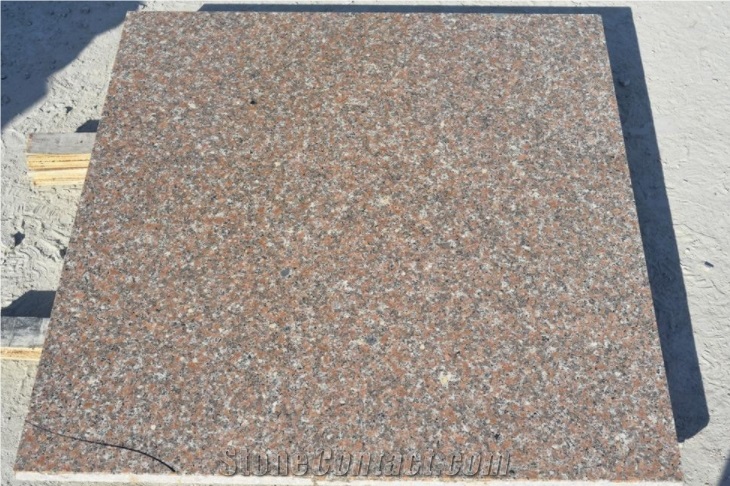 G368 Red Granite Floor Tiles Saw Flooring Tile Design Polished Tile