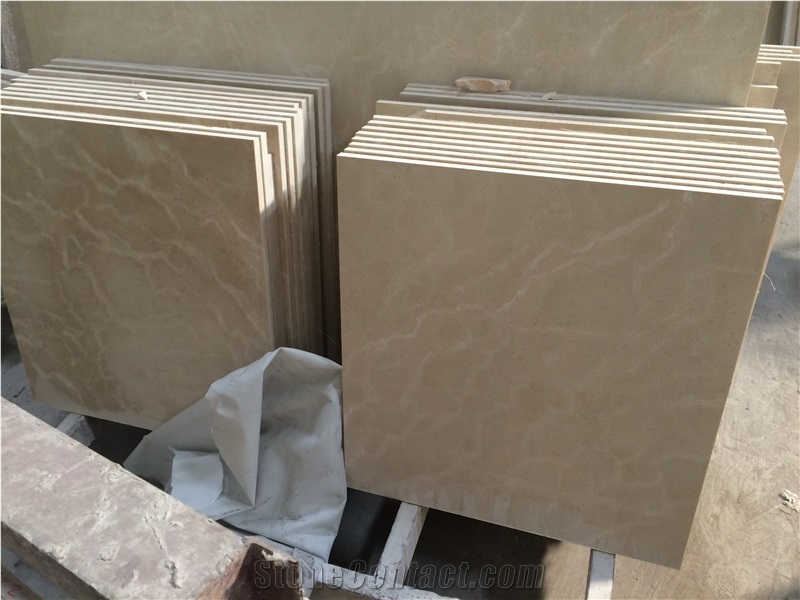 Spanish Cream Marfil Marble,Polishing Beige Flooring Tiles,Cut to Size