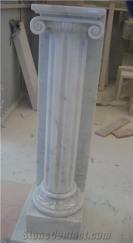 Columns in Marble and Other Materials