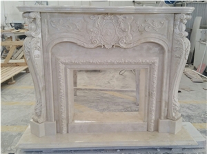 Handcarved Fireplaces