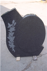 Granite Tombstones with Engraving and Carving