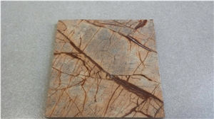 Rain Forest Brown Marble/ Bidasar Brown/Gold
