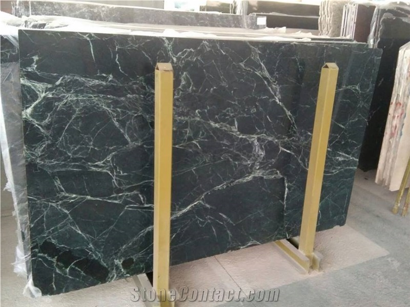 New Spider Green Marble from India Just Arrived at Our Warehouse