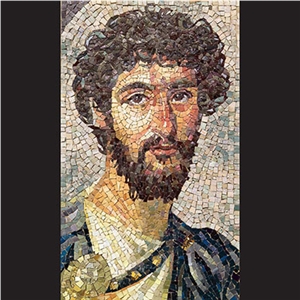 Byzantine Art Mosaic by Igor Marziali, Master Mosaicista