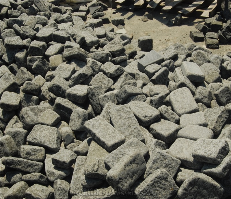 G684 Basalt Cube Stone, Antique Bricks for Floor, Black Basalt Tile