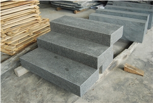 G684 Black Basalt Deck Stair Garden Step Building Stone, Basalt Tile