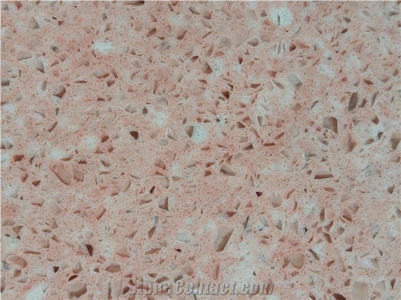 Pink Seashell Quartz Stone/China Pink Quartz Stone