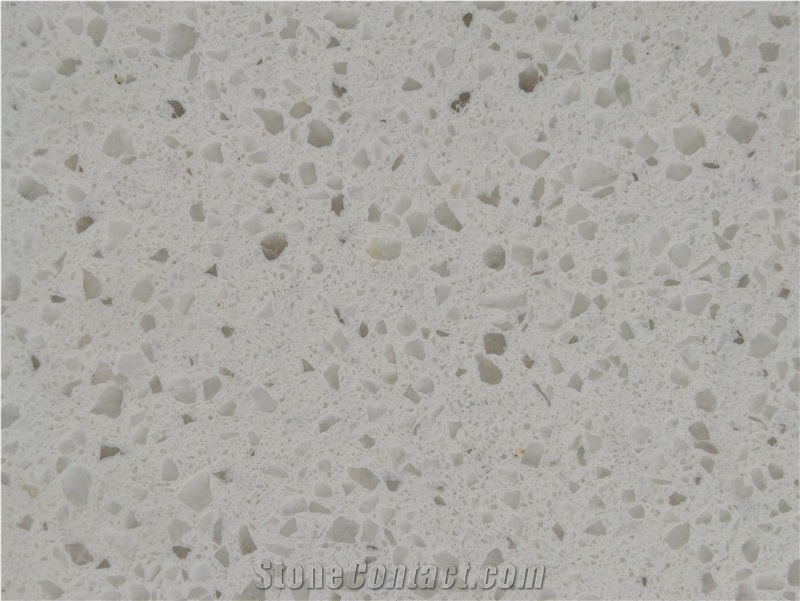 White Pebble/China Quartz Stone/Engineered Stone/Hotel & House Project