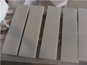 China Pure Snow White Slab, Polished Wall Tile,Panel Floor Paving Tile