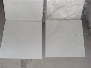 China Pure White Marble Polished Tile,Wall Panel Floor Covering Panel