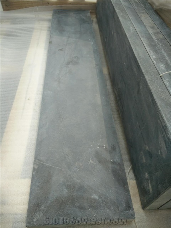 Chinese Blue Stone Stairs with Anti Skid Strip