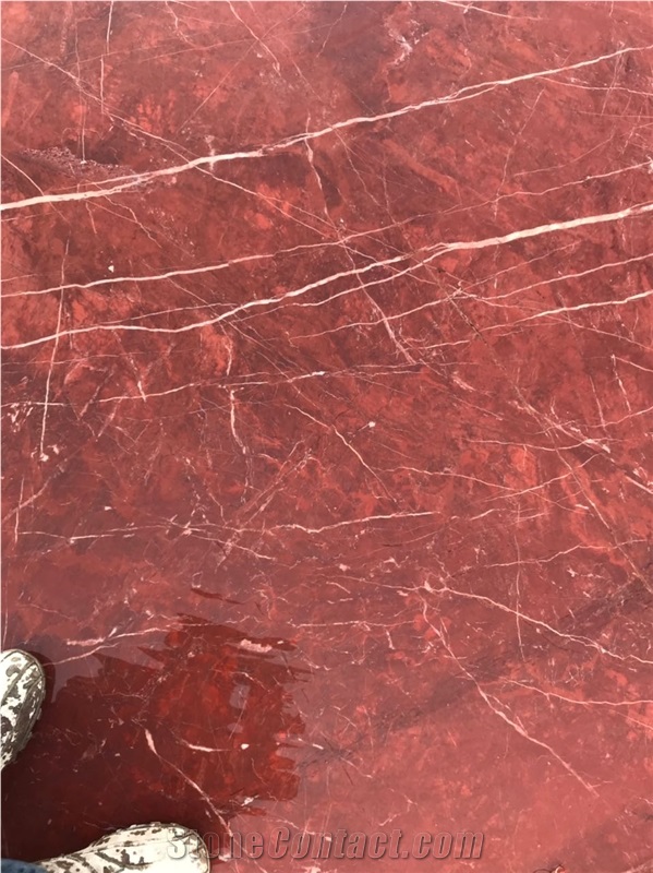Red Jasper Marble Blocks, Jasper Red Marble