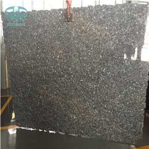 Blue Emerald Pearl Granite Slabs Polished Ljus Labrador