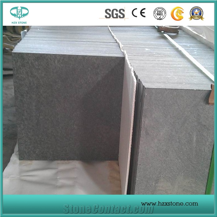 China G684, Flamed G684 Black Basalt for Pathway Paver,Flooring