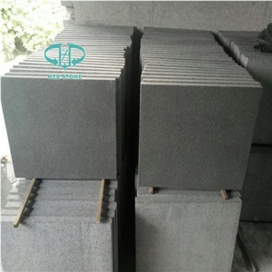 Chinese New Material G684,Black Granite,Flamed&Brushed Stone