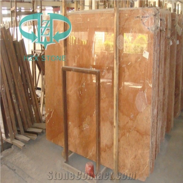 Coral Red Slabs/Tiles Marble Red Marble