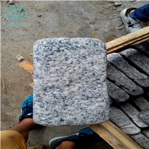 G601 Granite Cube Stone, Light Grey Cobble,Paving Outside