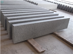 G654 Granite Honed Steps & Risers, G654 Padang Black Granite