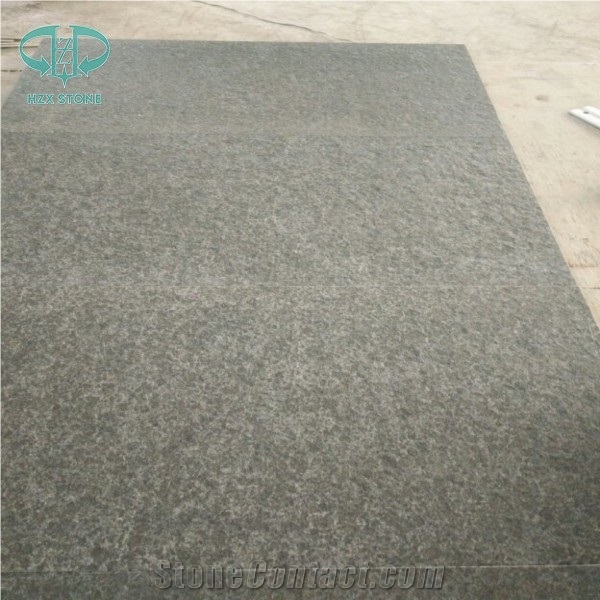 G684 Granite, Black Pearl,Flooring Tile Flamed Project