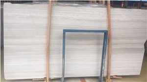 Guizhou White Wood Vein Marble Slabs