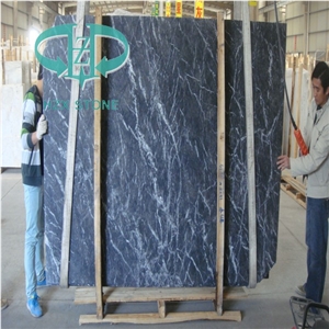 Honed Italy Ice Grey Marble Pattern Slab, Italy Grey Skirting Tiles