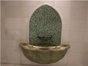 Ming Green Sinks, Pedestal Basins