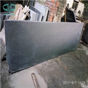 New G684 Granite Slabs,Tiles,Black Granite Honed Finishing,Project