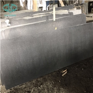 New G684 Granite Slabs Tiles China Black Granite Honed Finishing