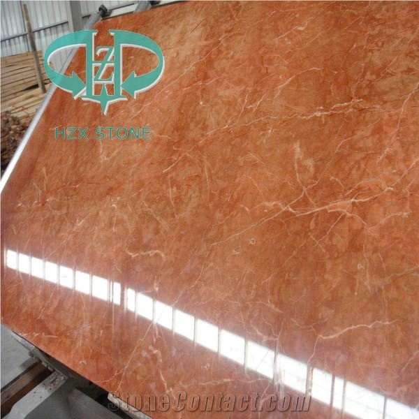 Rojo Alicante Red Marble Slabs/Tiles for Decoration