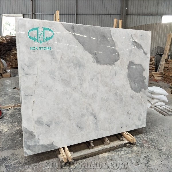 Sky White Marble Slabs Tiles Flooring Stone Building Material