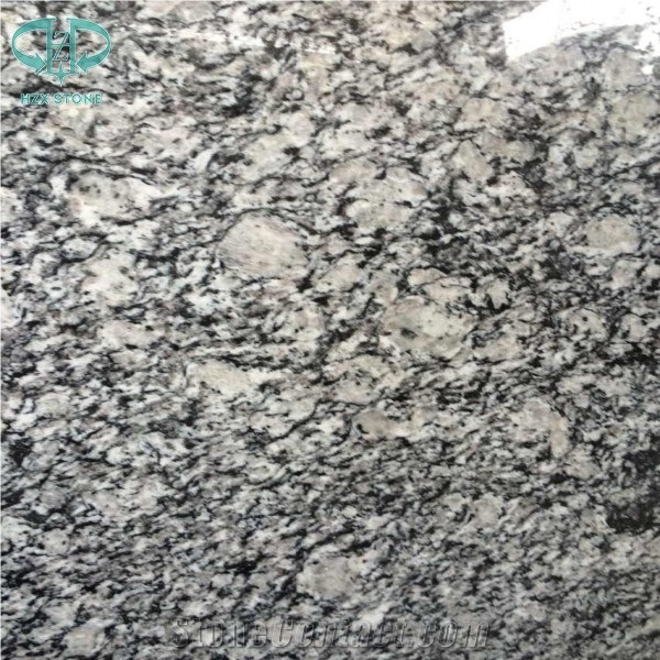 Spray White, Sea Wave White Granite Tile for Floor&Wall