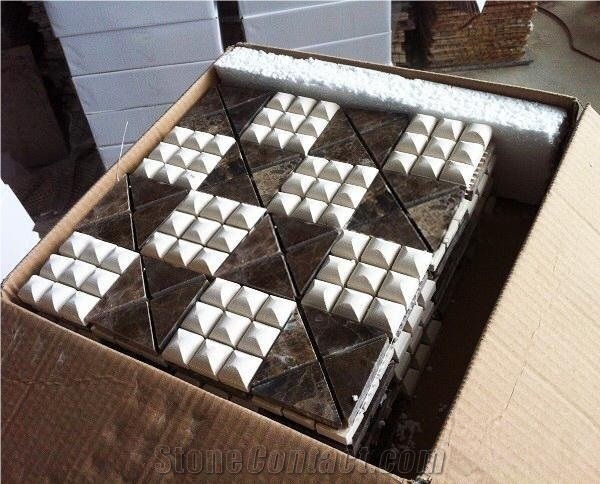 Marble Mosaic Tiles Marble Kitchen Msoaic for Wall Mosaic
