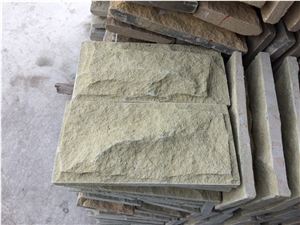 Sawn Sandstone Masonries Beige Sandstone Bricks for Building Stones