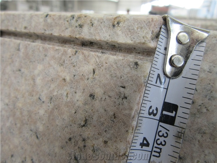 China Yellow Granite G682 Custom Kitchen Countertops Slabs