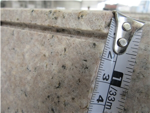China Yellow Granite G682 Custom Kitchen Countertops Slabs