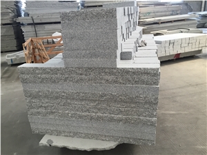 Grey Granite Cobblestone Cube Paver Stone Pavement Government Project