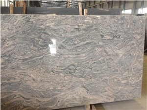 China Juparana Granite Slabs Available for Background Decoration