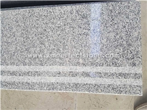 Jiangxi G603 Granite Stairs with Non-Slip Groove,Grey Granite Stair