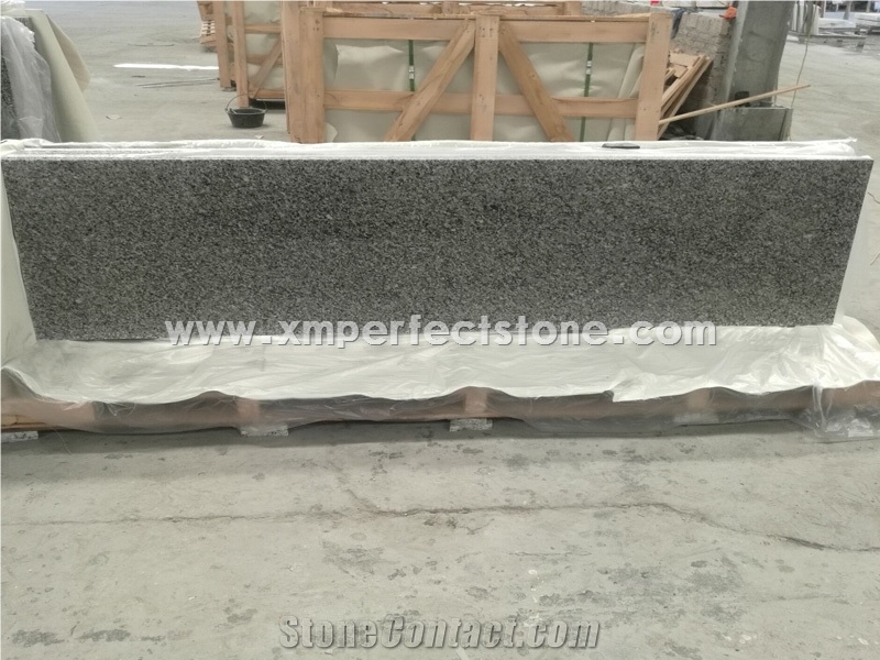 Swan White Granite 96x25.5 Kitchen Countertop-Swan Grey Granite