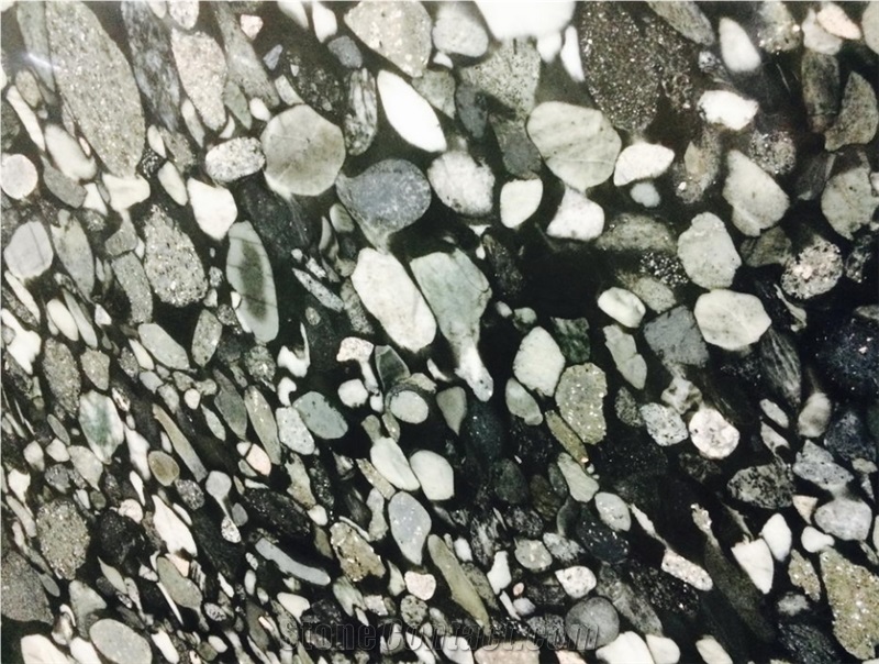 Black Marinace Granite Slabs Tiles