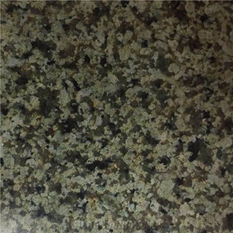 Green Phan Rang Granite Slabs Tiles