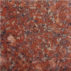 Red Binh Dinh Granite Slabs Tiles