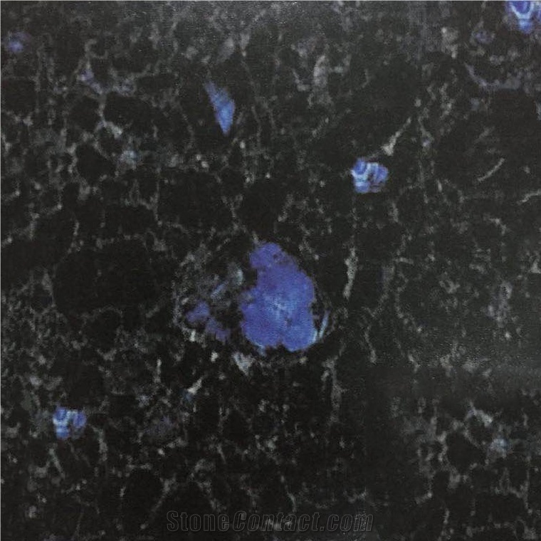 Volga Blue Granite Slabs Tiles