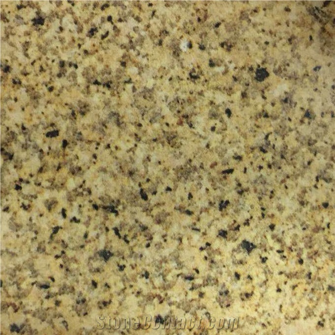 Yellow Binh Dinh Granite Slabs Tiles