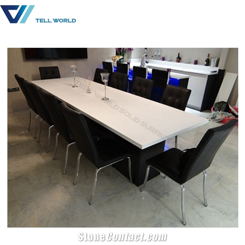 Restaurant Furniture Marble Dining Table Large Dining Restaurant Tables