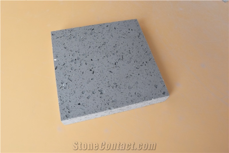 Wholesale Laminated Artifical Stone Sparkle for Kitchen Quartz Countertops