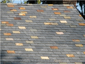 Black Roofing Tiles/ Roofing Slate / Mix Colors Roofing