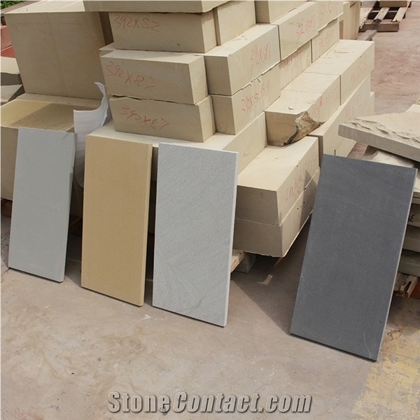 Black Sandstone Slabs and Tiles China Black Sandstone