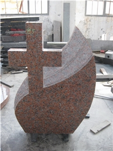 Russia Popular Style Granite Tombstone Sculptured Statue