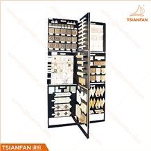 Custom Mosaic Tile Display Stand Simple Metal Display Rack
